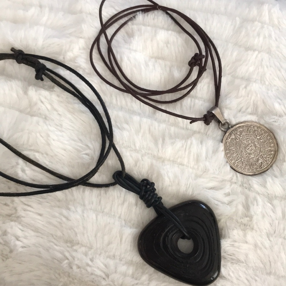 Set of fashion necklaces